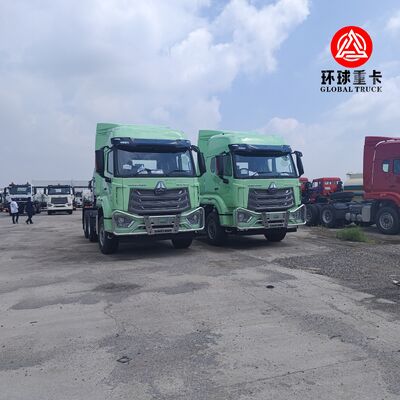 ব্র্যান্ড নিউ HOWO NX 371HP 6x4 আফ্রিকান মালবাহী পরিবহন জন্য ভারী দায়িত্ব ট্র্যাক্টর হেড ট্রাক