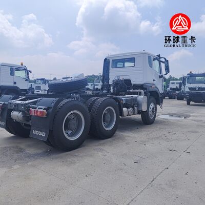 নতুন HOWO NX 6x4 ট্র্যাক্টর হেড ট্রাক 371HP ডিজেল প্রাইম মুভার ভারী দায়িত্ব লজিস্টিক পরিবহন জন্য
