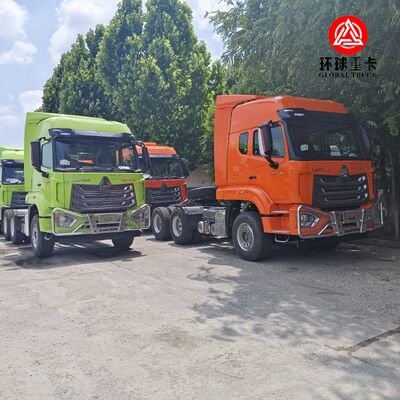 ব্র্যান্ড নিউ HOWO NX 6x4 ট্র্যাক্টর ট্রাক 430HP হেভি ডিউটি প্রাইম মুভার ফর আফ্রিকা মার্কেট