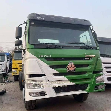 হাও 6x4 ট্র্যাক্টর ট্রাক ব্যবহৃত সিনোট্রাক এলএইচডি আরএইচডি দীর্ঘ দূরত্ব ড্রাইভিং ট্রেলার ট্রাক মাথা