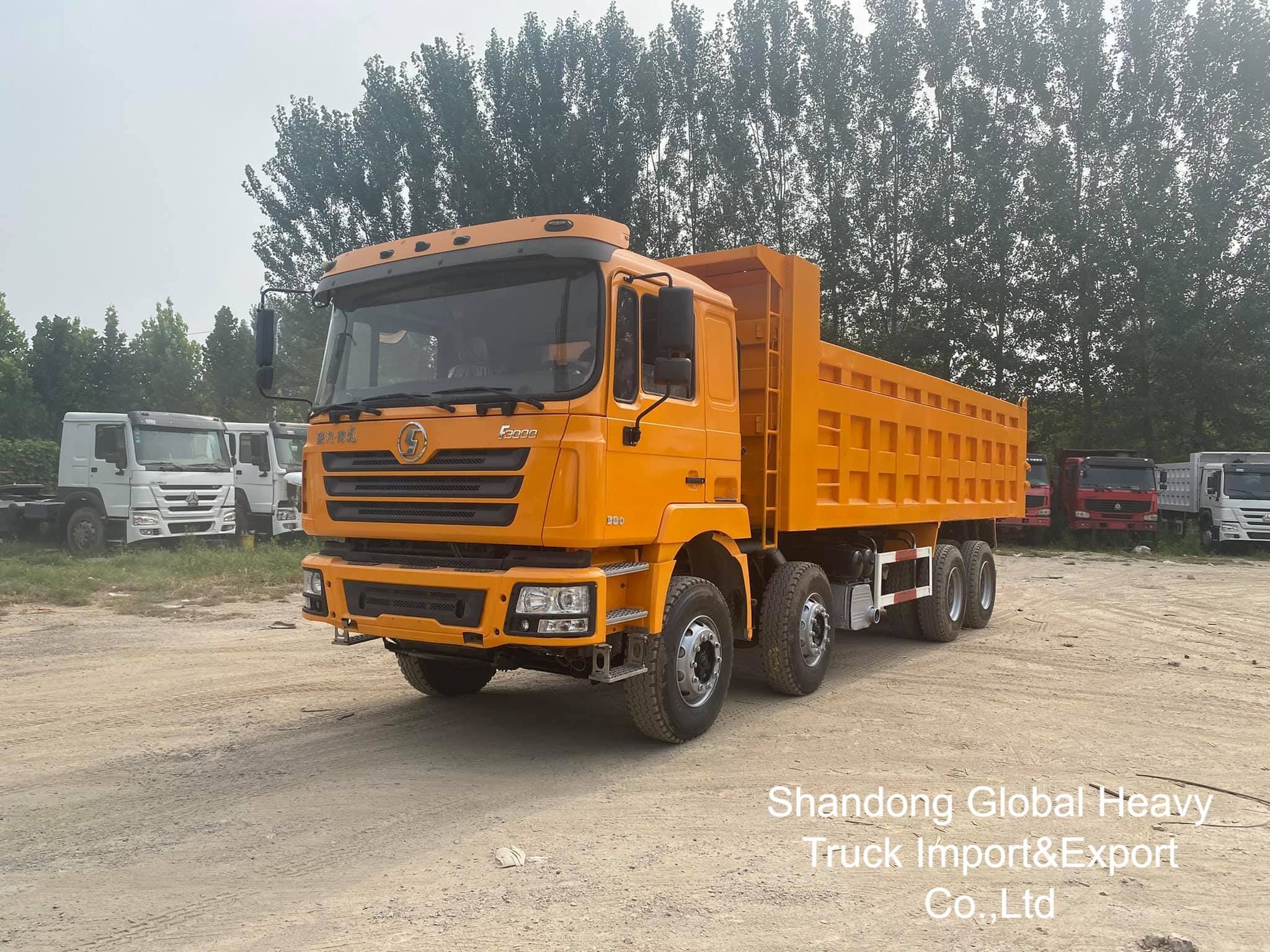শ্যাকম্যান F2000 F3000 X3000 M3000 6X4 340HP 380HP 420HP 40 টন ব্যবহৃত ডাম্প ট্রাক