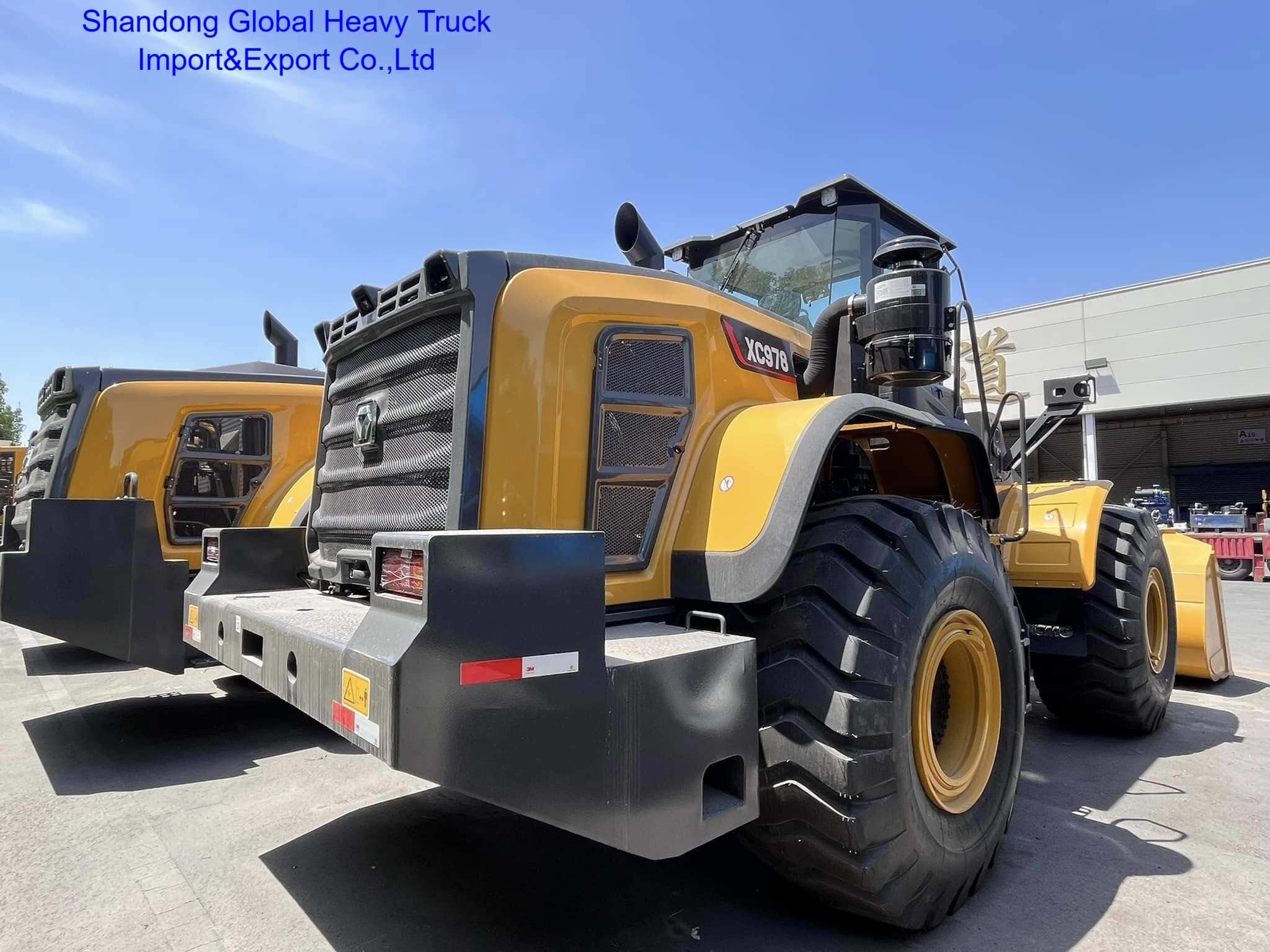 XC978 7t হাইড্রোলিক মাইনিং হুইল লোডার সঙ্গে 5m3 বালতি