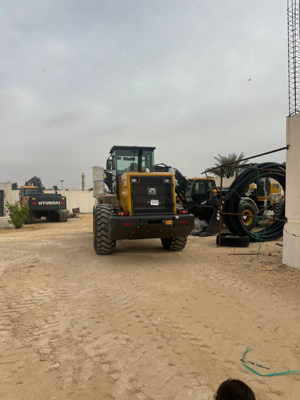 XCMG ZL50GN 5 টন হুইল লোডার, ৩.০ ঘনমিটার রক বালতি এবং ১৬২ কিলোওয়াট রেট করা পাওয়ার সহ নির্মাণ কাজের জন্য