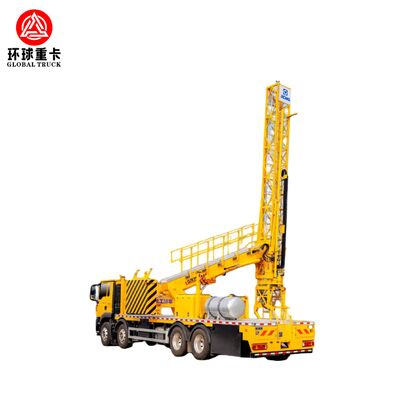 Euro 4/2/5/6 Emission Standard Bridge Inspection Truck with 16m-20m Working Height and High-Temperature Resistant Hydraulic System